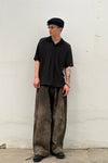 AVIVA JIFEI XUE Waxed Parachute Pants SS23-WPP-MTBR